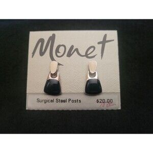 Monet Spectator Essentials Surgical Steel Post Earrings Made In Korea